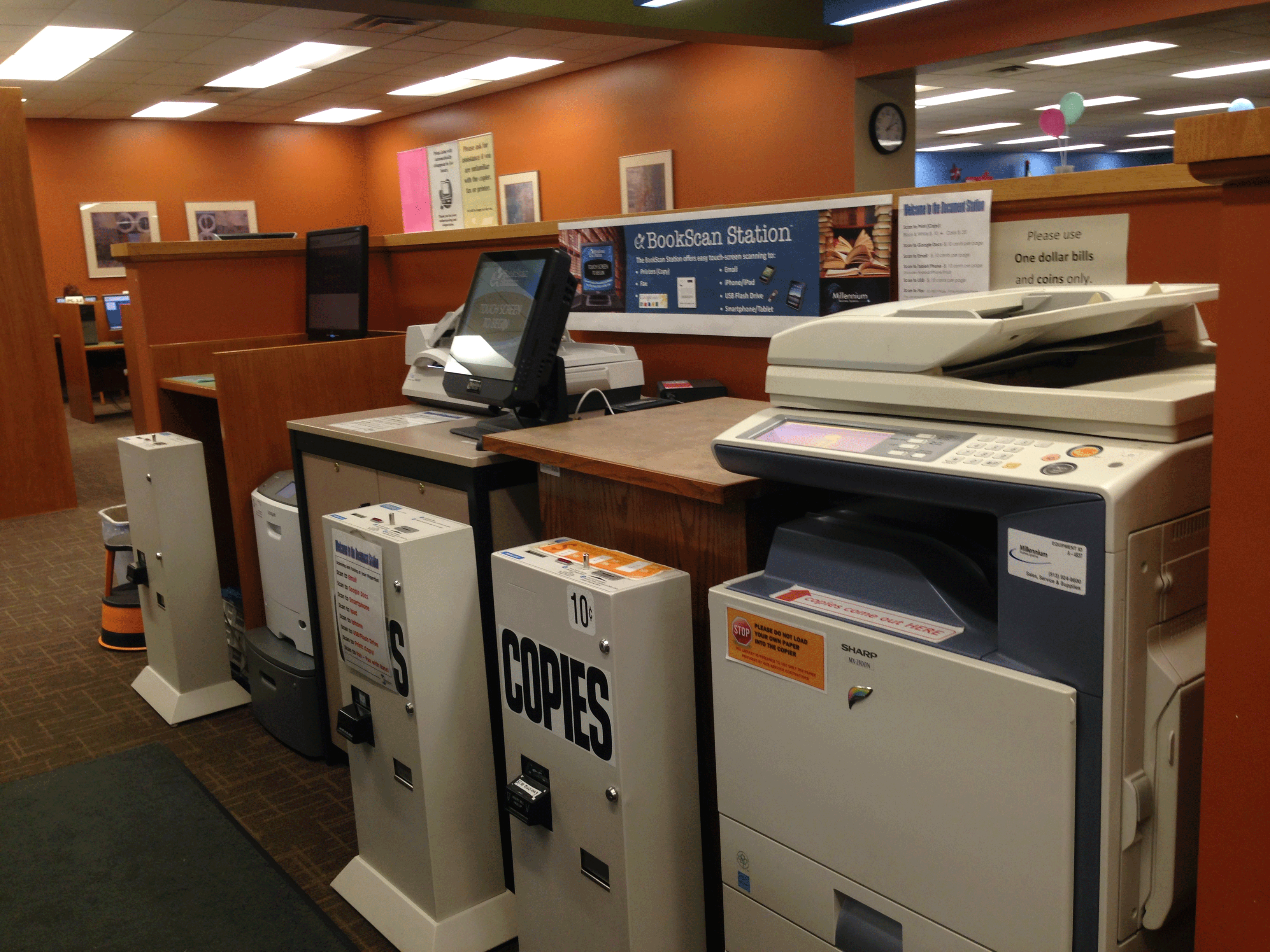 Print, Scan Fax at CCPL