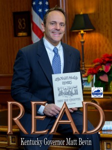 Gov--Bevin-with-The-Blue-Plaid-Riders-or-the-Candy-Shop-Kidnapping