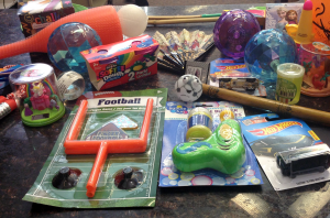 Pick a small prize when you turn in your reading log.