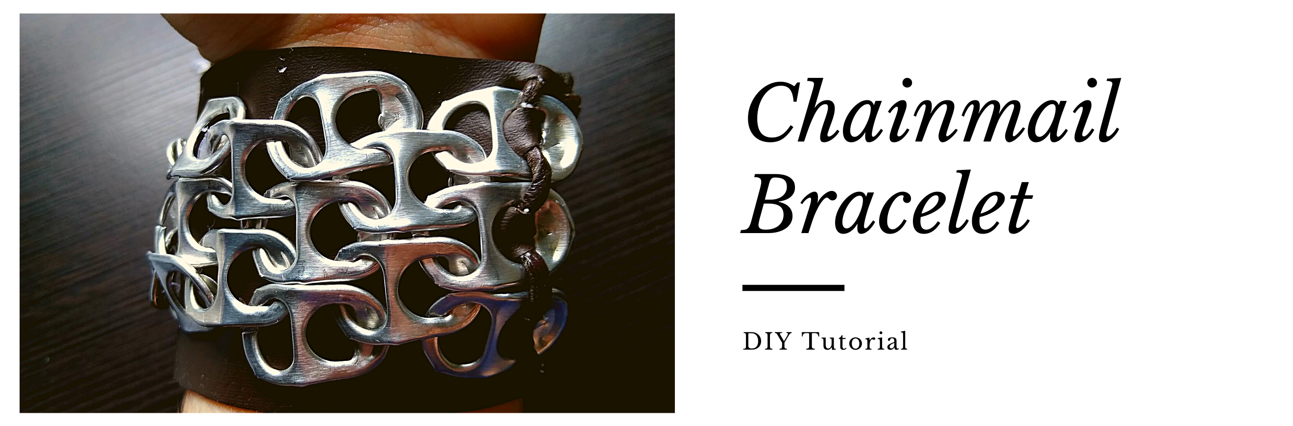 Diy chainmail shop bracelet